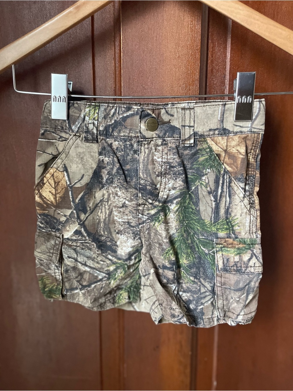 Carhartt boys size 3T camouflage shorts